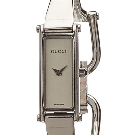 gucci watch ladies 1600|Gucci 1500l watch stainless steel.